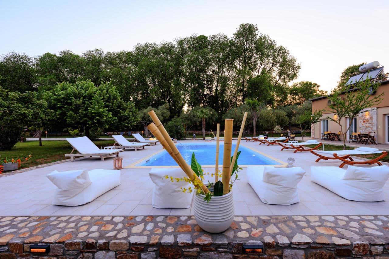 Natura Bungalows-Villa Liménasz Kültér fotó