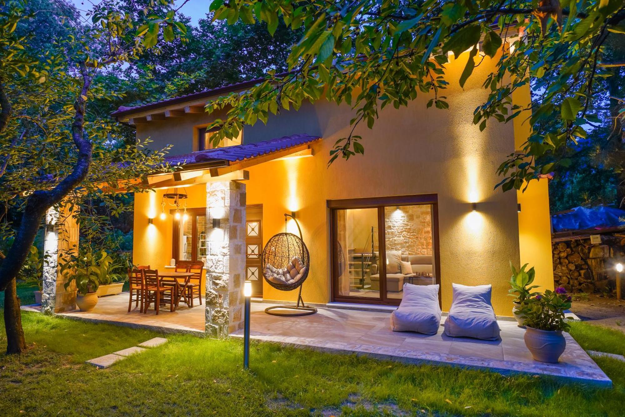 Natura Bungalows-Villa Liménasz Kültér fotó
