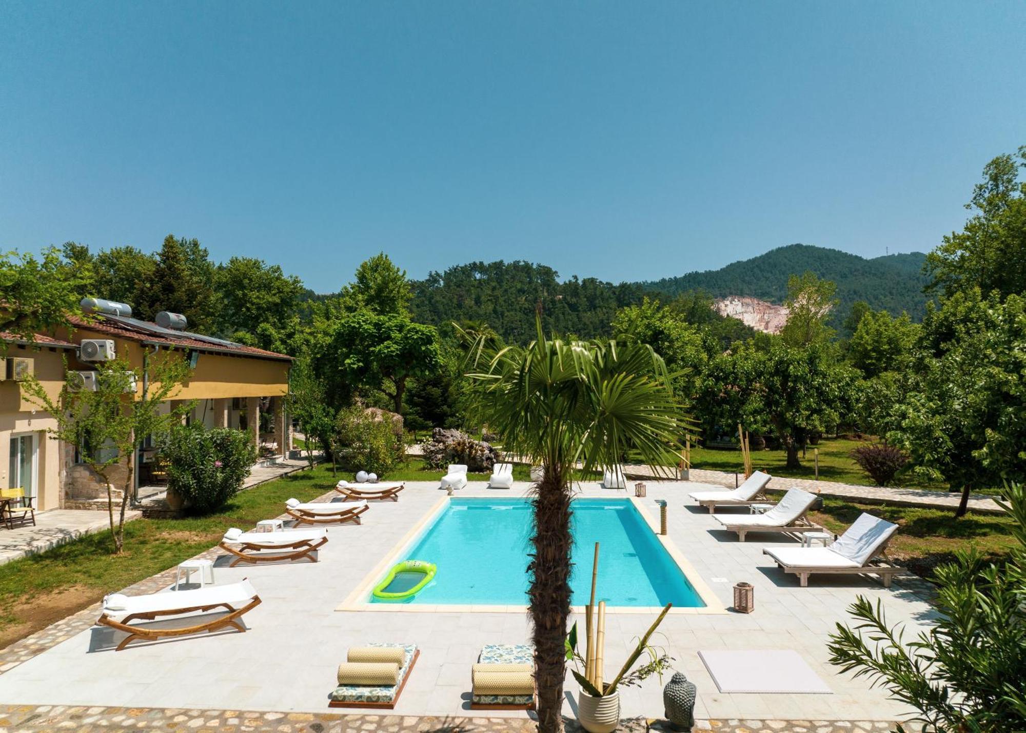 Natura Bungalows-Villa Liménasz Kültér fotó