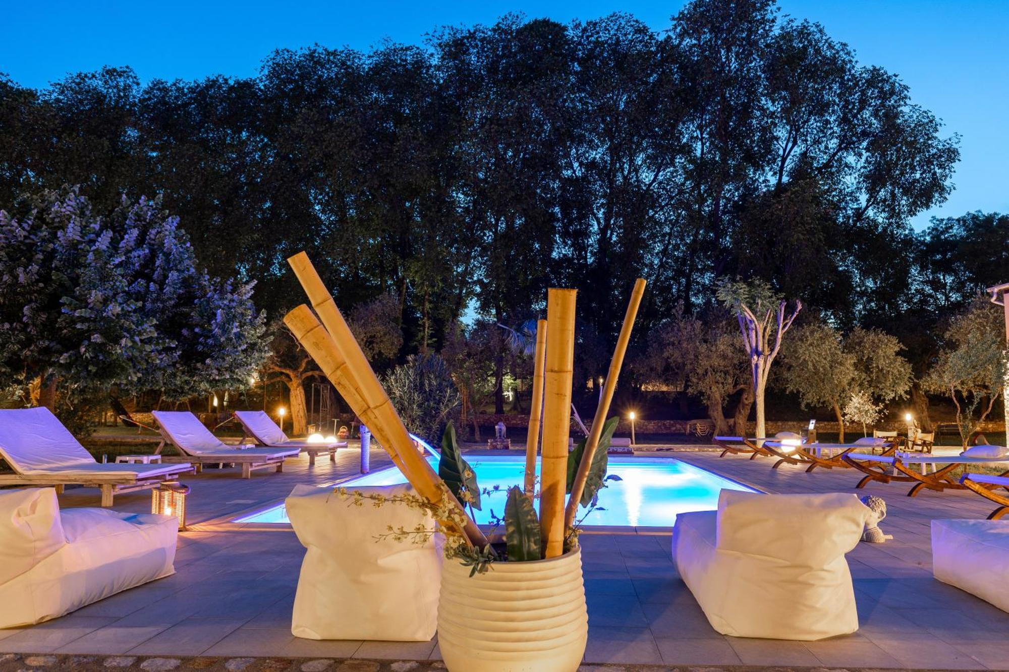 Natura Bungalows-Villa Liménasz Kültér fotó