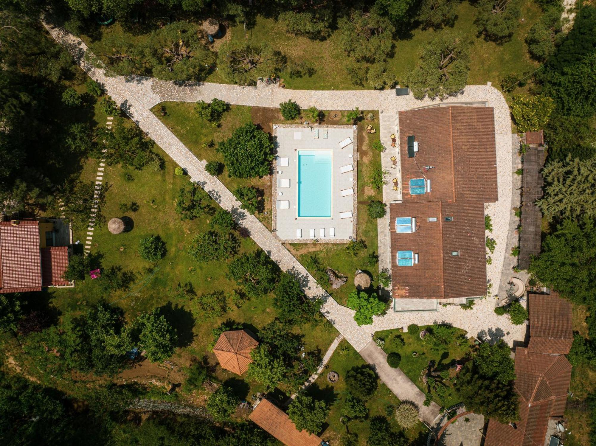 Natura Bungalows-Villa Liménasz Kültér fotó