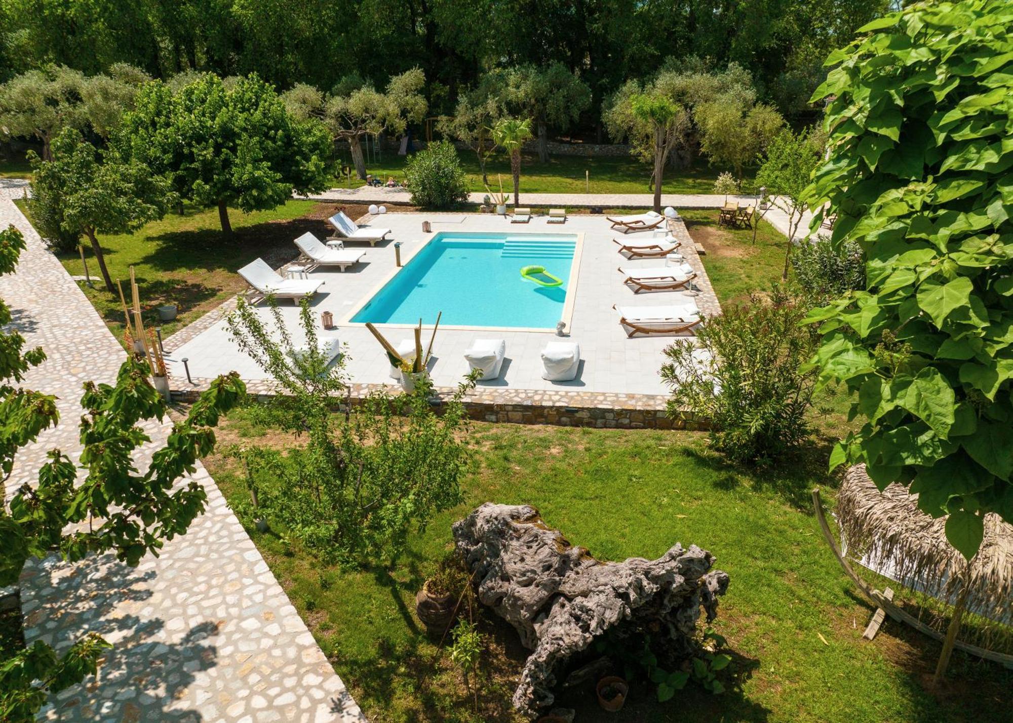 Natura Bungalows-Villa Liménasz Kültér fotó