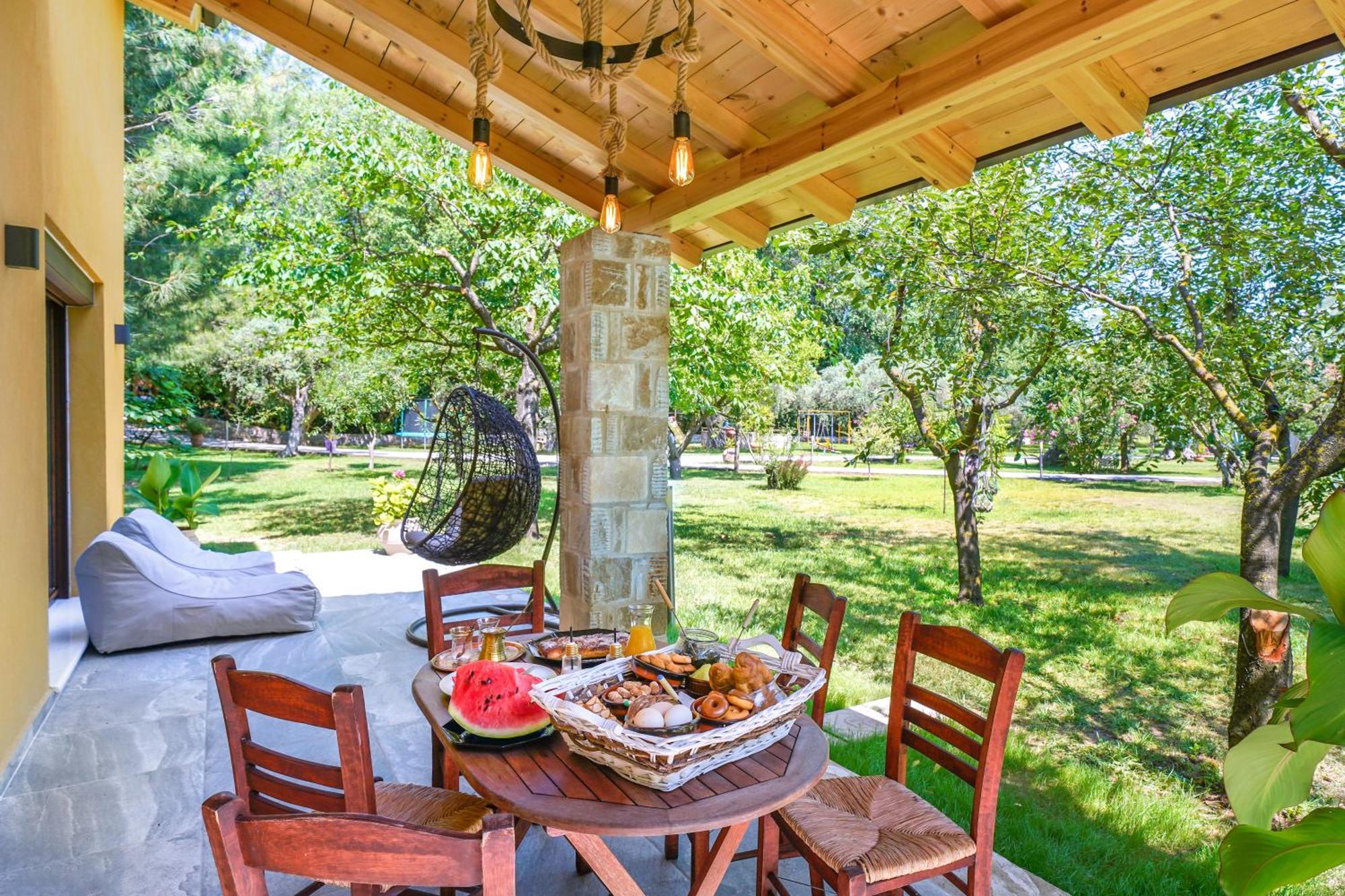 Natura Bungalows-Villa Liménasz Kültér fotó