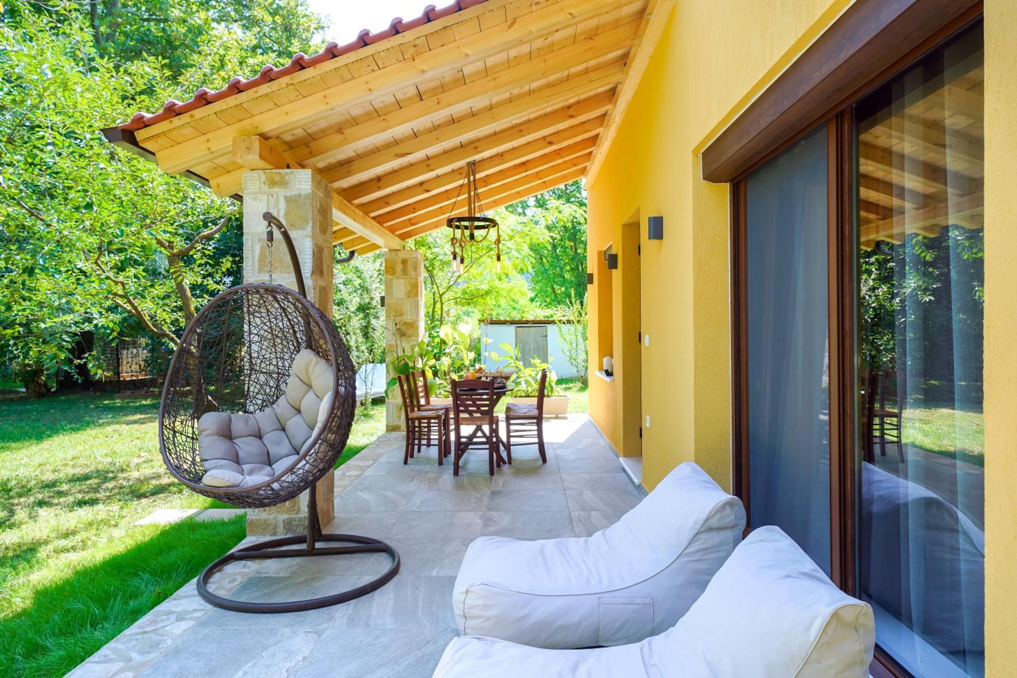 Natura Bungalows-Villa Liménasz Kültér fotó