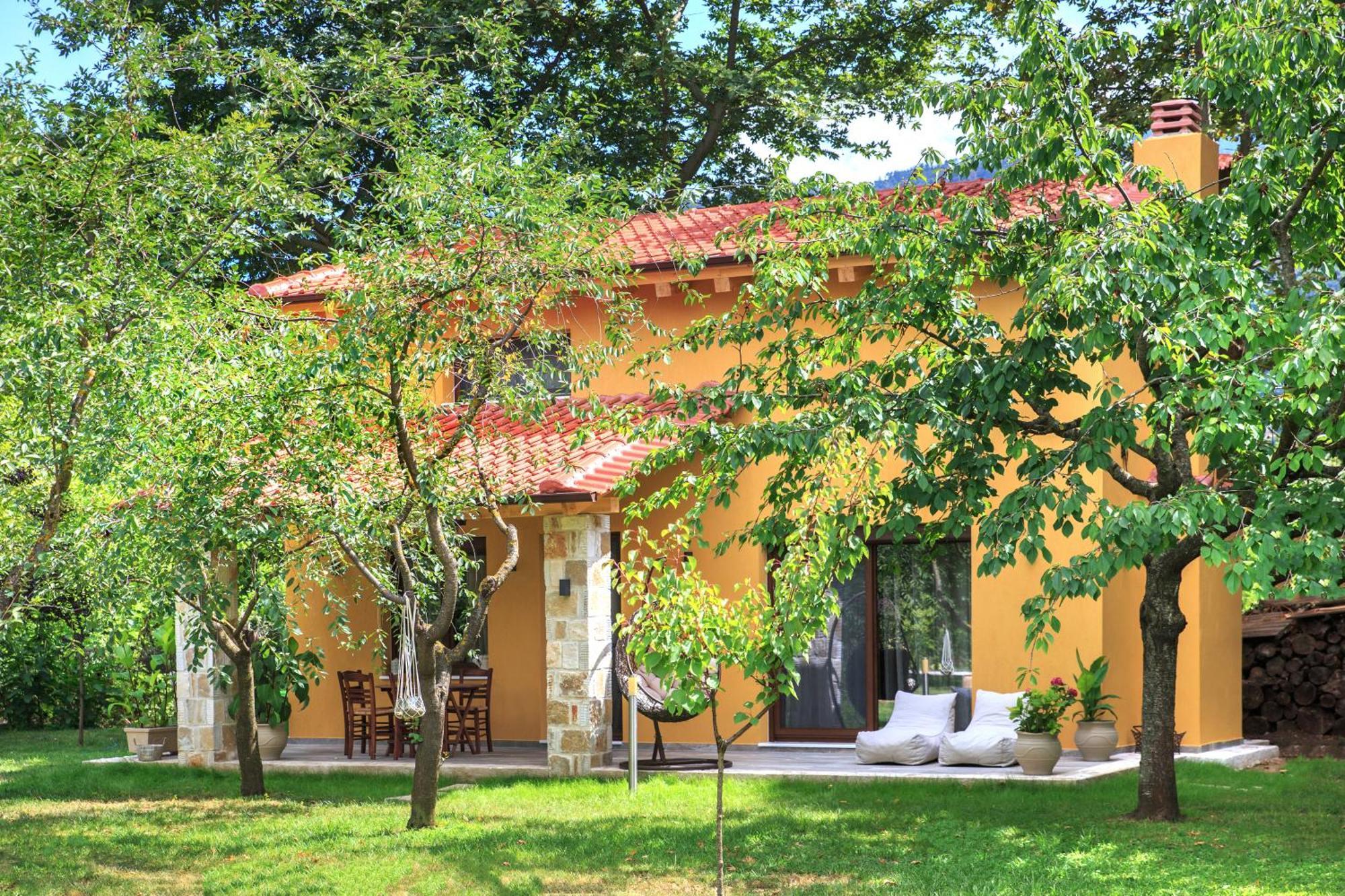 Natura Bungalows-Villa Liménasz Kültér fotó