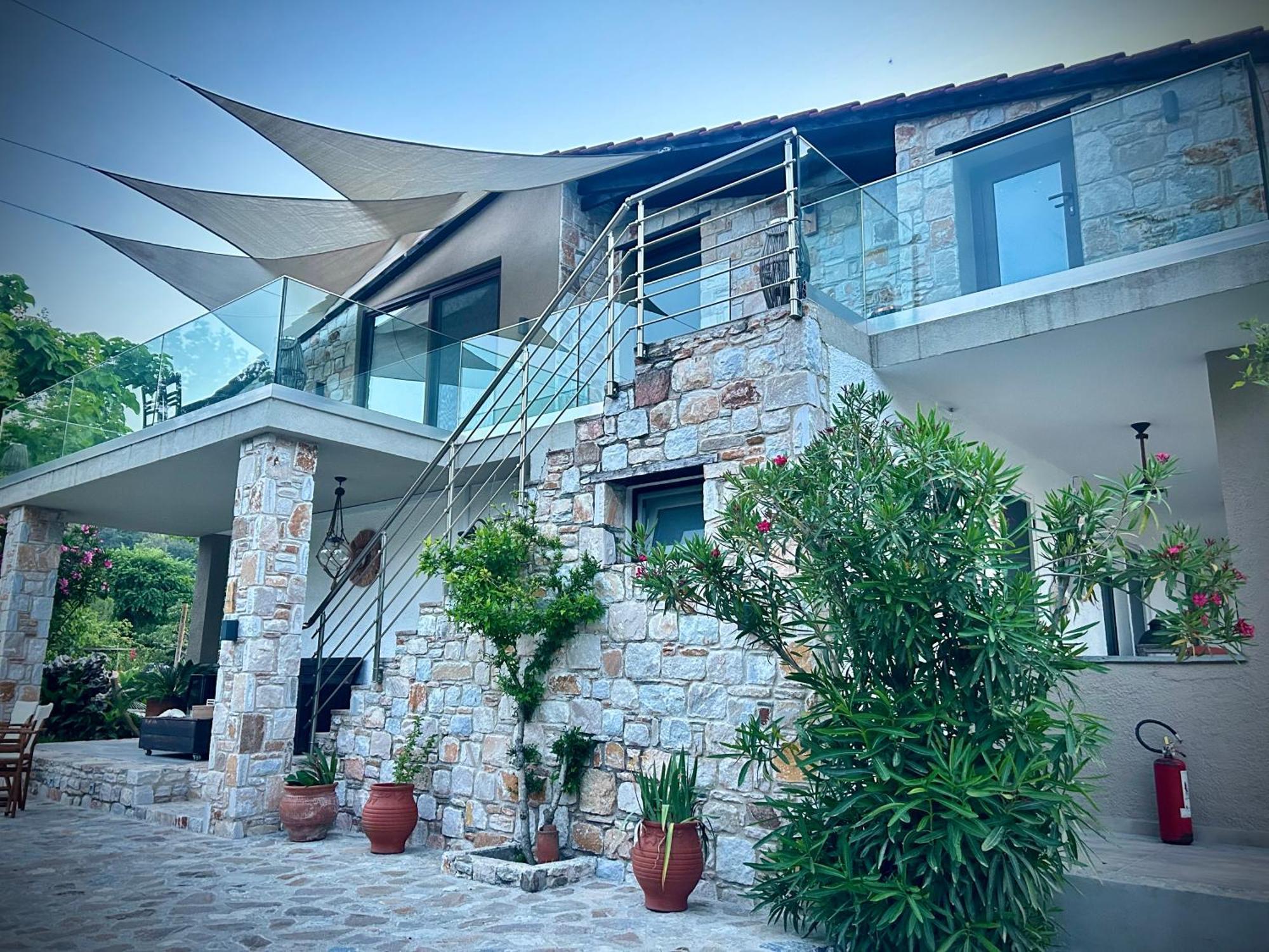 Natura Bungalows-Villa Liménasz Kültér fotó