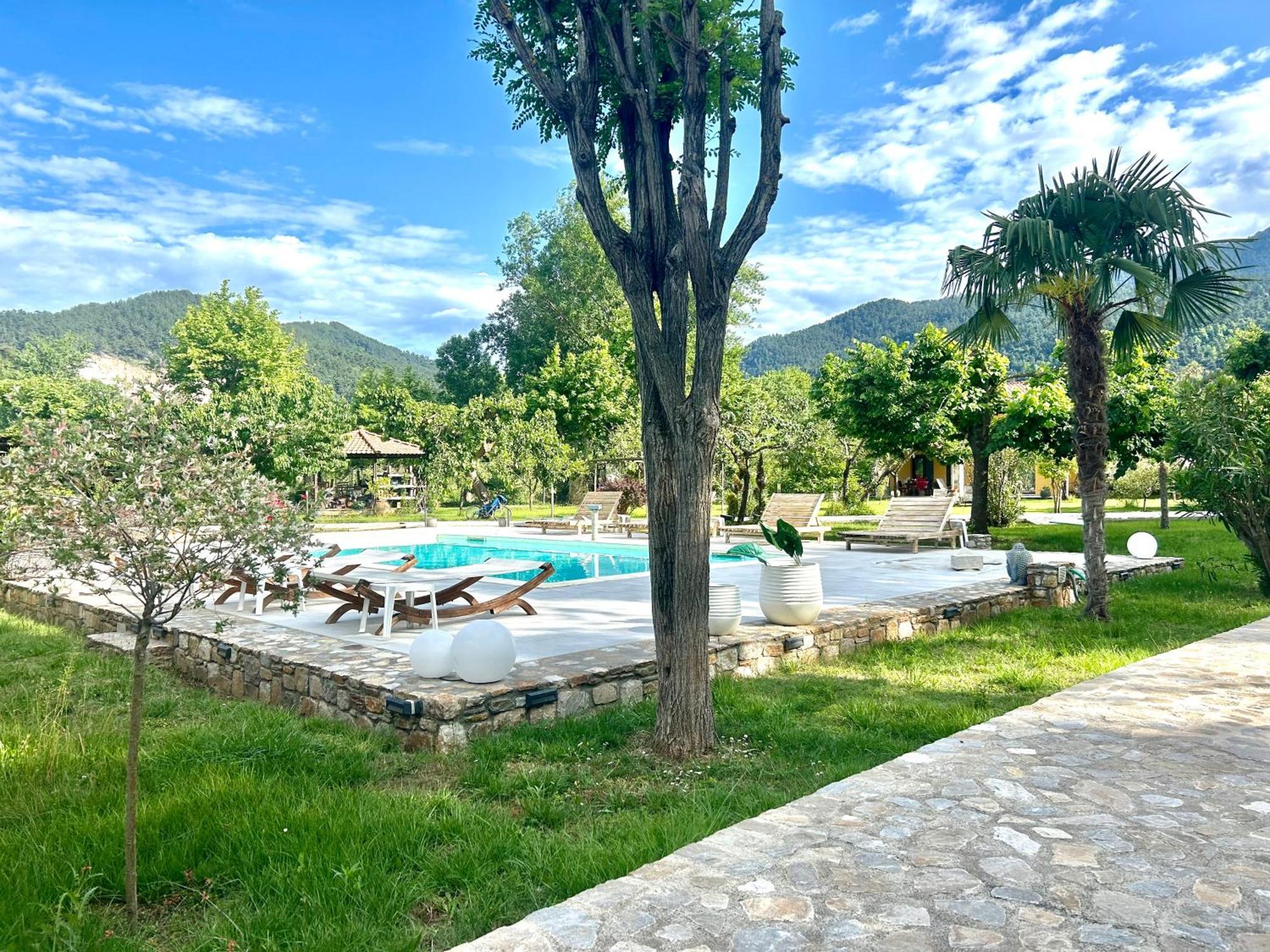 Natura Bungalows-Villa Liménasz Kültér fotó