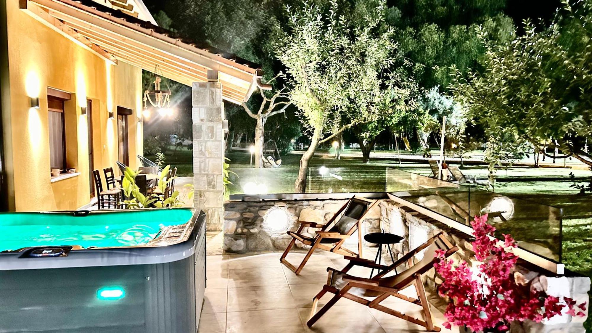 Natura Bungalows-Villa Liménasz Kültér fotó