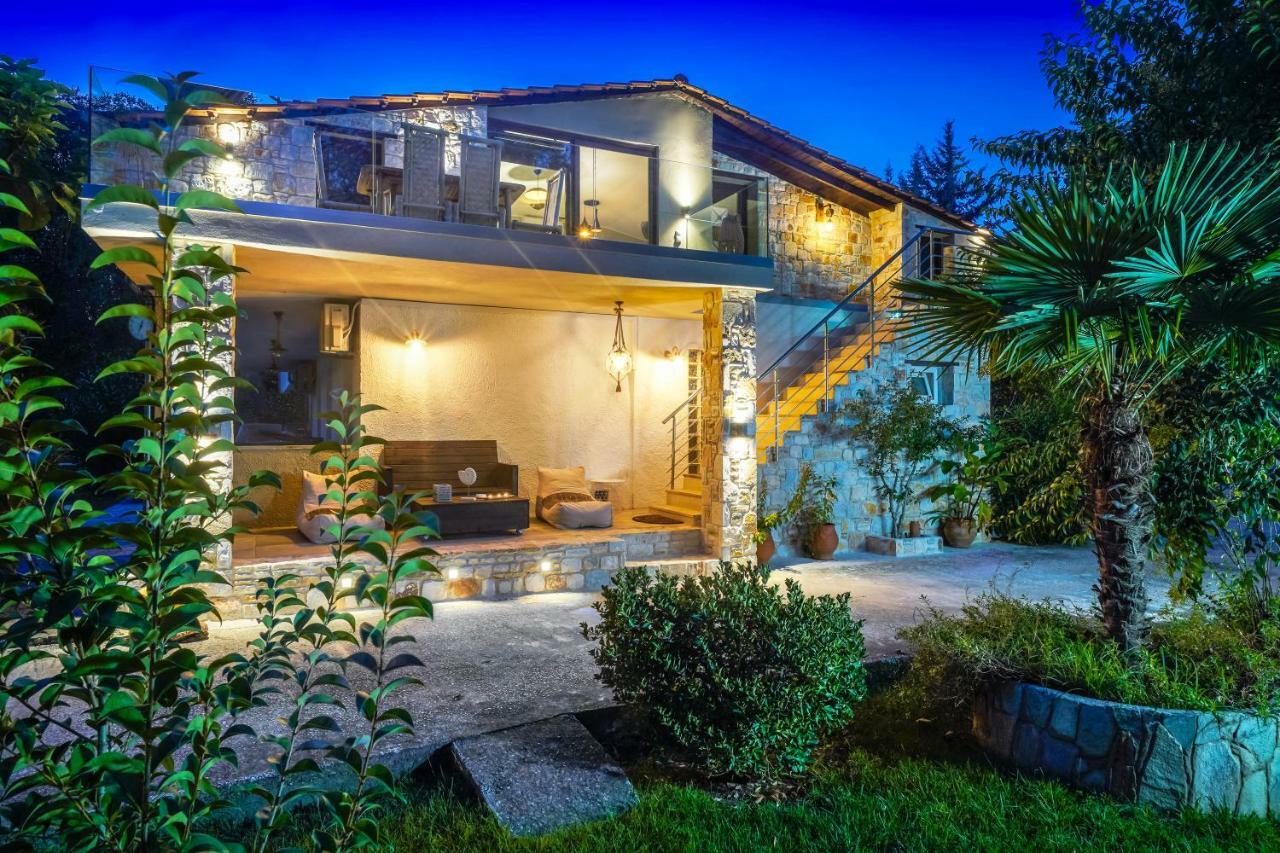 Natura Bungalows-Villa Liménasz Kültér fotó