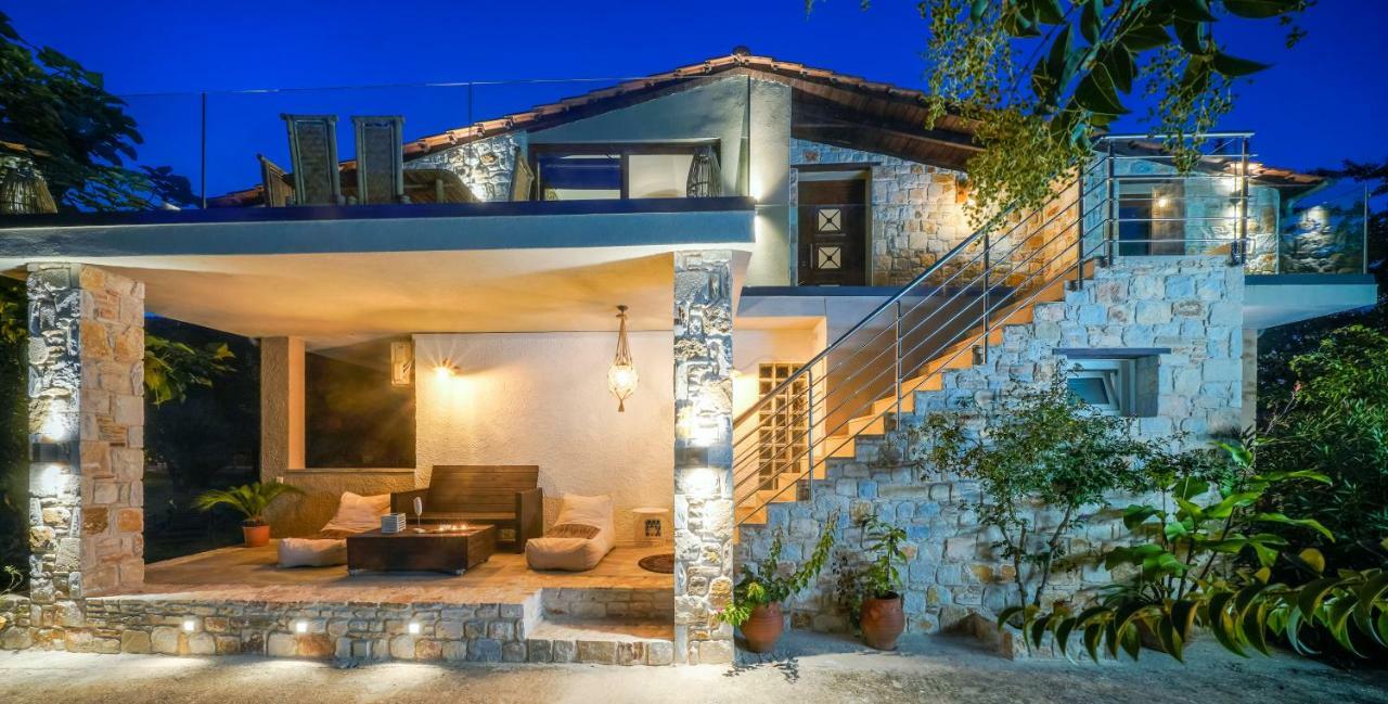 Natura Bungalows-Villa Liménasz Kültér fotó